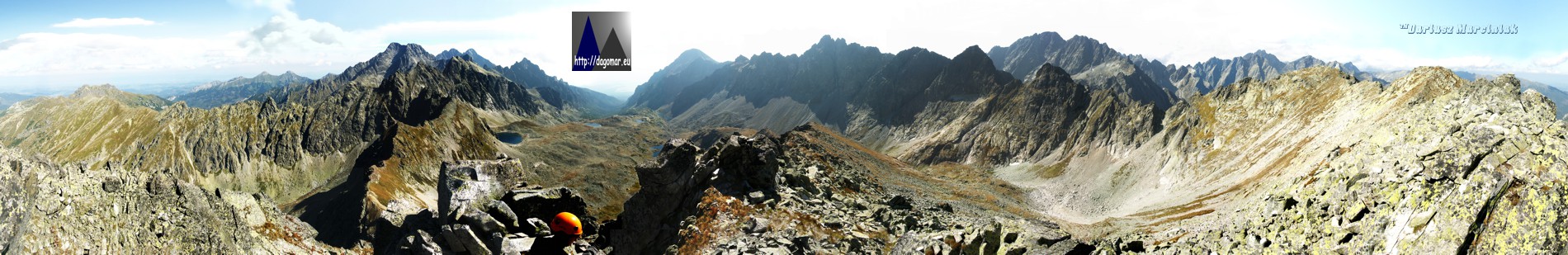 panorama z Małego Świstowego Szczytu